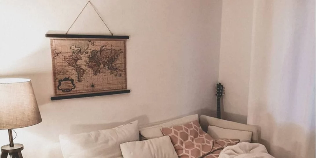 Οι vintage παγκόσμιοι χάρτες είναι μια ακόμα νέα τάση στη διακόσμηση