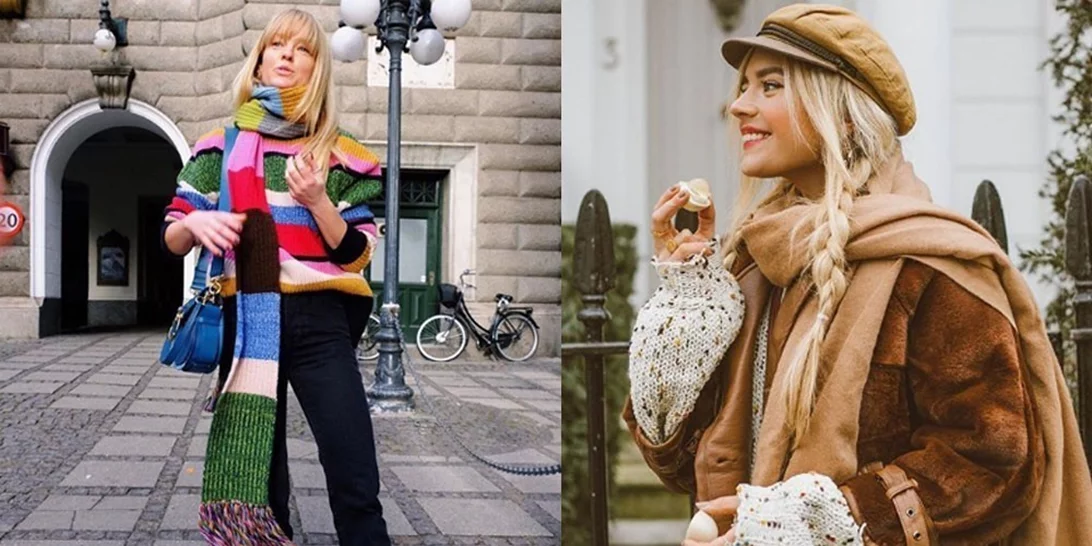 Πώς να φορέσω ένα μεγάλο κασκόλ; 7 στυλάτοι συνδυασμοί για έμπνευση