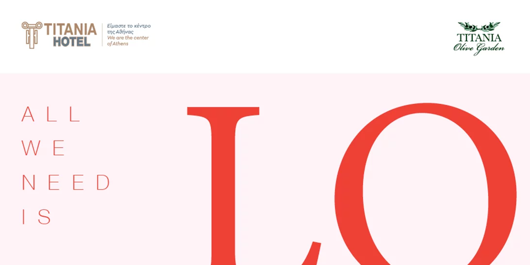 Το υπέροχο valentine menu στο Olive Garden του ξενοδοχείου Τιτάνια