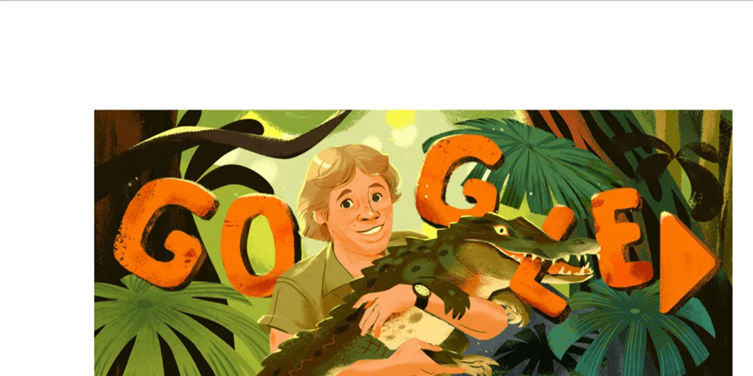 Στιβ Άιρβιν | Η Google αφιερώνει το Doodle της στον «Κροκοδειλάκια»