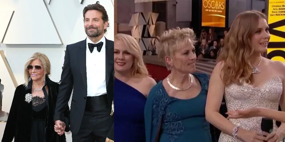 Bradley Cooper & Amy Adams | Στο κόκκινο χαλί των Όσκαρ με τις μαμάδες τους