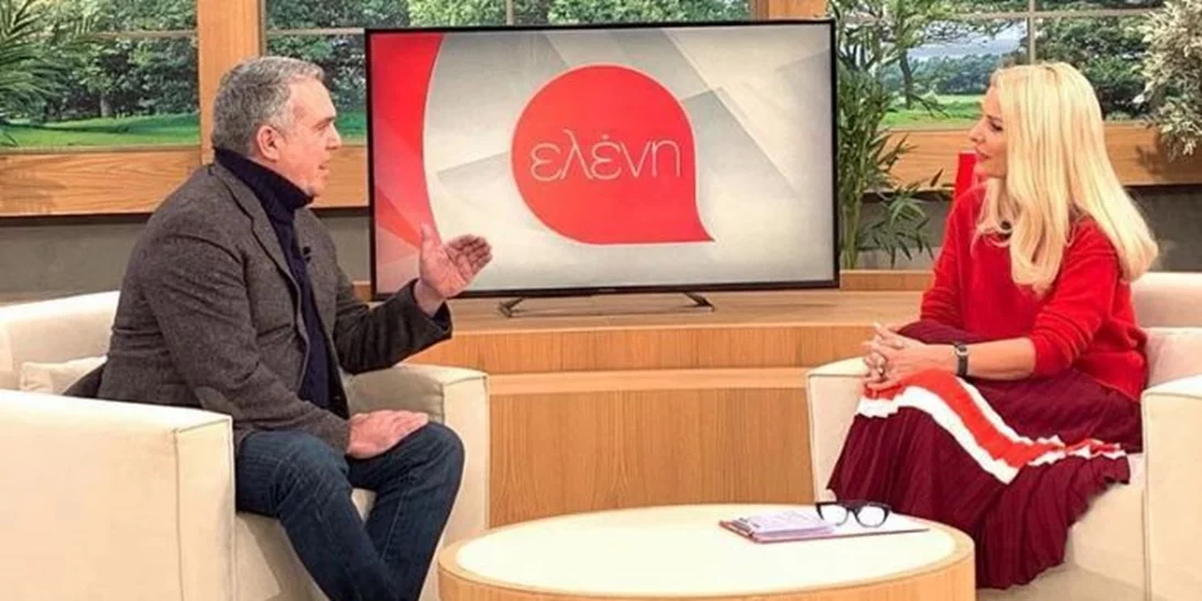 Ελένη Μενεγάκη | Η τηλεοπτική συνάντηση με τον Χρήστο Ζαμπούνη