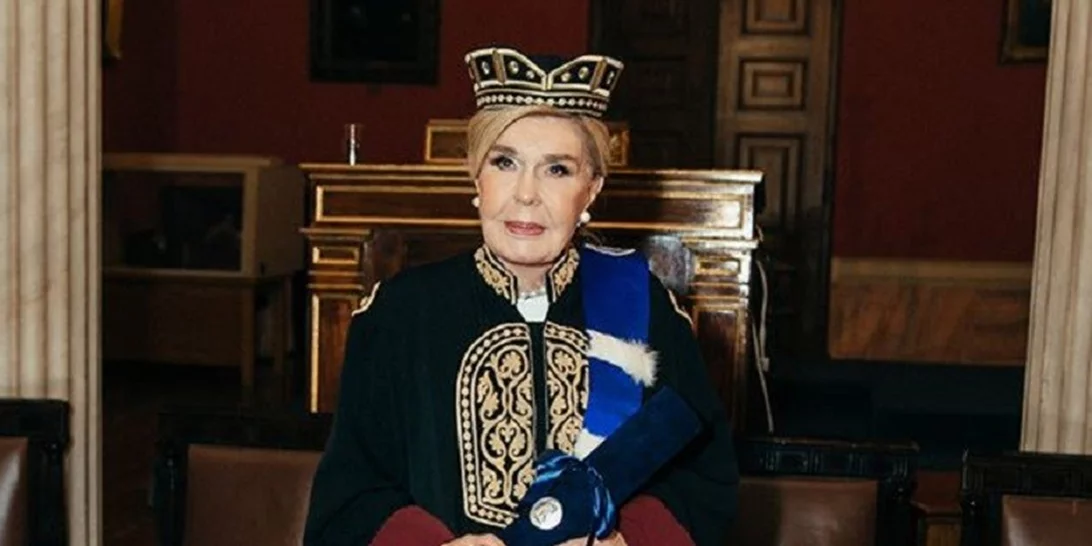 Μαριάννα Βαρδινογιάννη | Επίτιμη διδάκτωρ του EKΠΑ η Πρέσβειρα Καλής Θελήσεως της Unesco