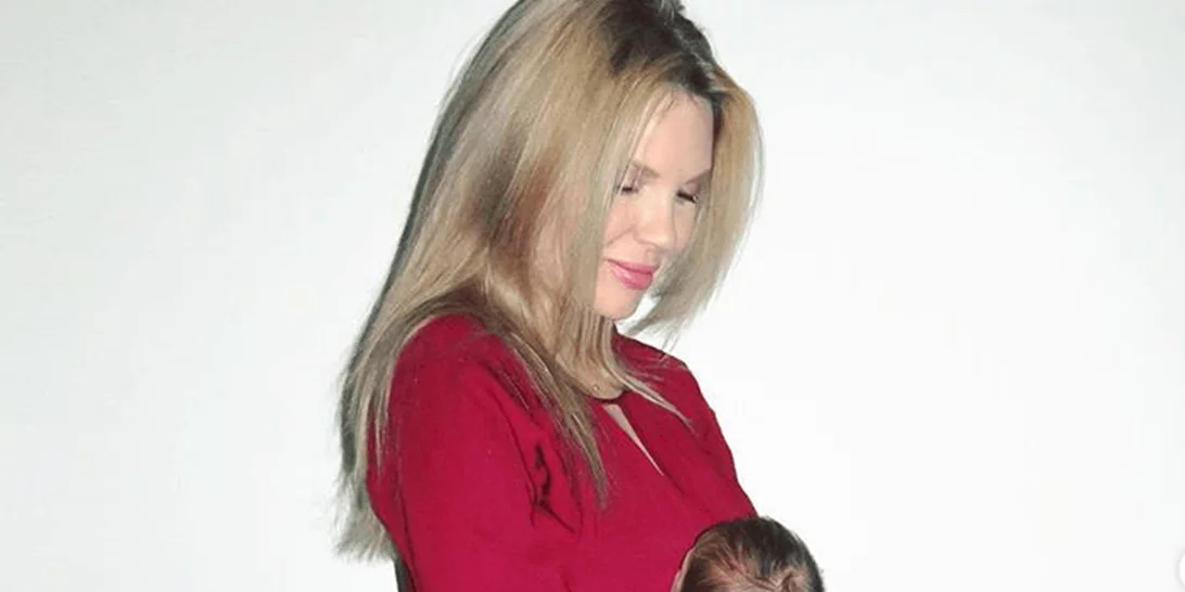 Χριστίνα Αλούπη | Βόλτα με τον δύο μηνών γιο της (φωτογραφίες)