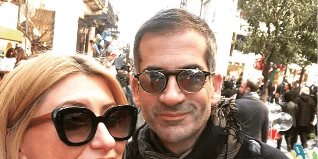 Κώστας Μπακογιάννης | Στο Καρπενήσι με τη Σία Κοσιώνη και τον γιο τους, Δημοσθένη (pic)