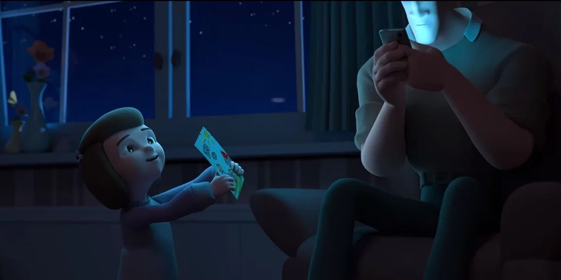 Distracted | Ένα animation μας υπενθυμίζει ότι τα παιδιά μεγαλώνουν τις στιγμές που είμαστε (πολύ) απασχολημένοι