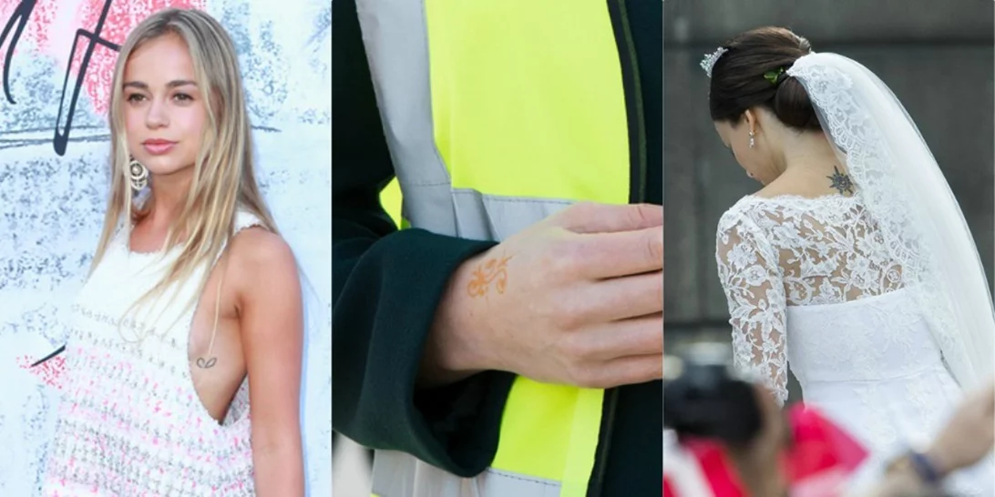 Κι όμως αυτοί οι 7 royals έχουν τατουάζ