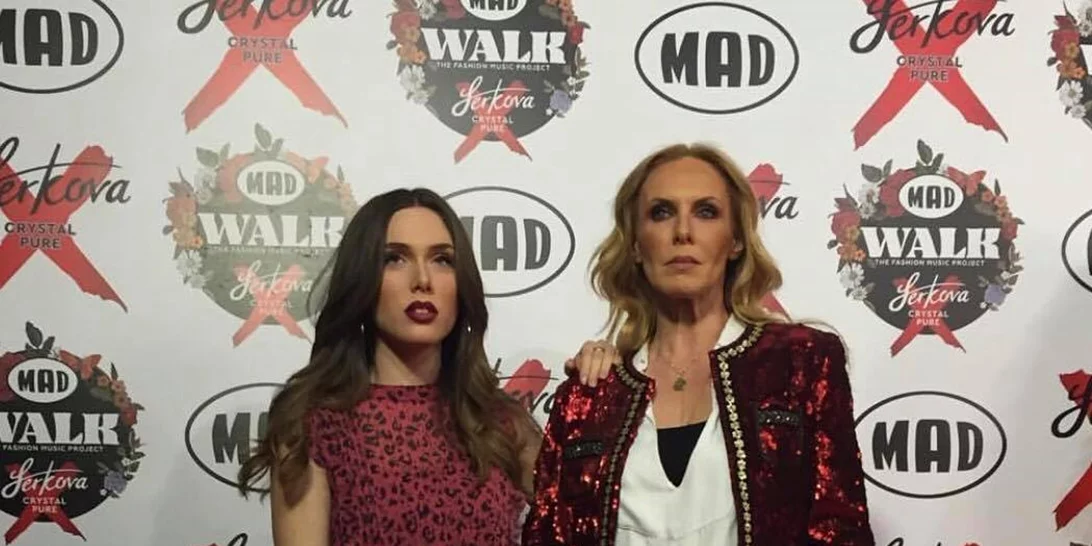 Αφροδίτη Λιάντου | Με τον σύντροφό της και την Εβελίνα Παπούλια στο MadWalk 2019! (pics)