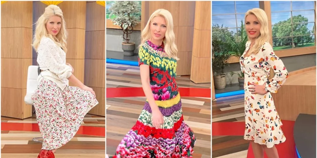 Eλένη Μενεγάκη | Δέκα φλοράλ κομμάτια για ανοιξιάτικα outfits σαν τα δικά της