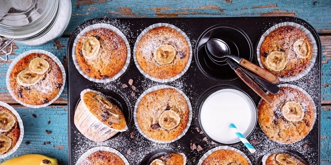 Muffins φρούτων χωρίς ζάχαρη