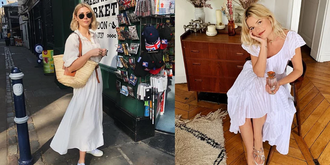 Συνδυασμοί με λευκό φόρεμα | Πώς θα το φορέσεις τώρα με τους πιο stylish τρόπους