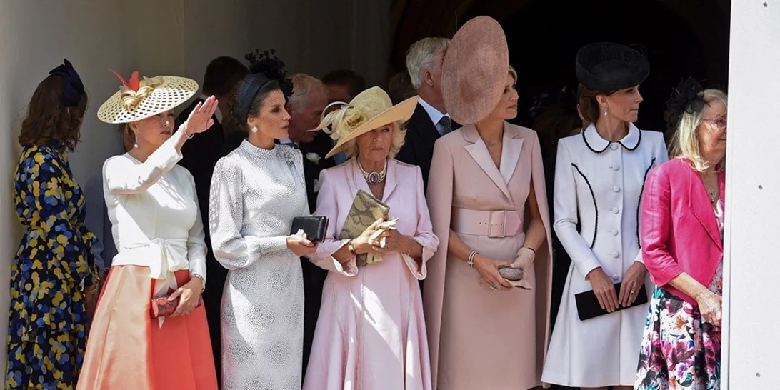 Όλες οι γαλαζοαίματες μαζί σε κοινή εμφάνιση, η μία πιο κομψή από την άλλη