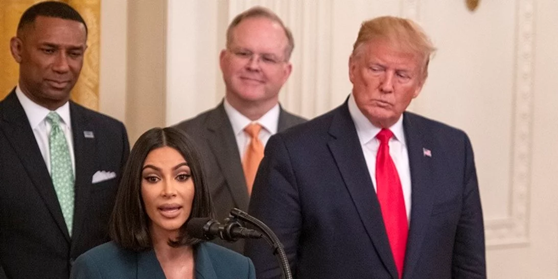 Η Kim Kardashian ξανά στον Λευκό Οίκο!