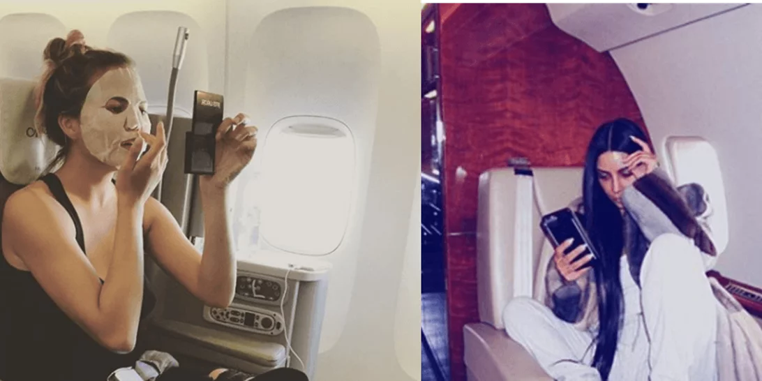 Tαξιδεύεις με αεροπλάνο; Tα καλύτερα beauty tips των celebrities που πρέπει να ακολουθήσεις
