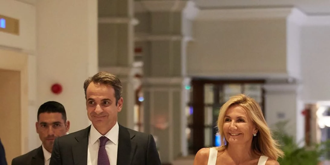 Mαρέβα Γκραμπόφσκι - Μητσοτάκη | Με τις πρώτες κυρίες της Κύπρου και του Ισραήλ - Το γεύμα που παρέθεσε