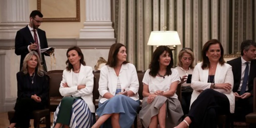 Ήβη Γόντικα | H κομψή πεθερά του Κυριάκου Μητσοτάκη που έκλεψε την παράσταση στην ορκωμοσία του