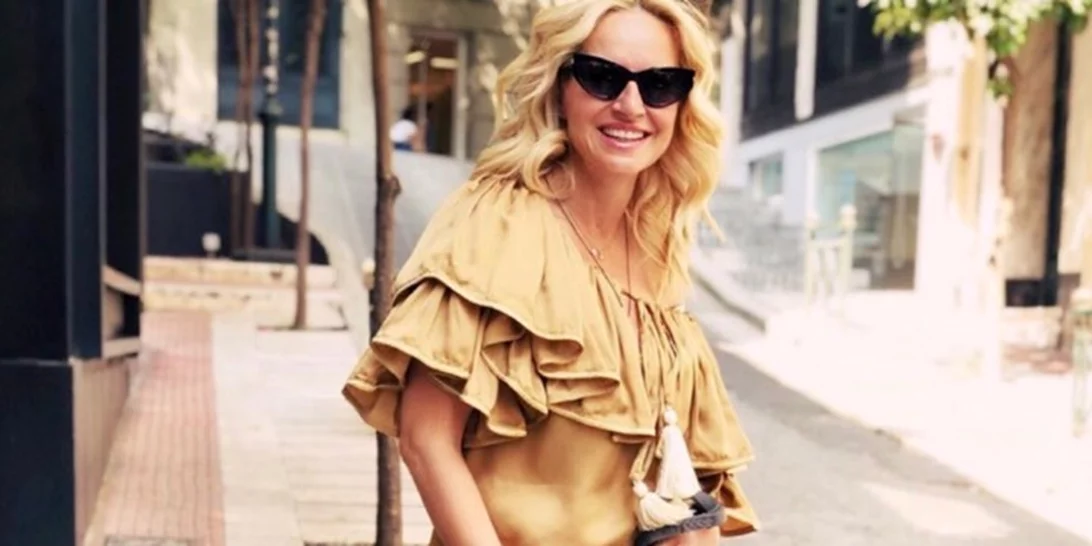 Μαρία Μπεκατώρου | Το μαγικό καλοκαίρι στη Σύρο με τον σύζυγό της