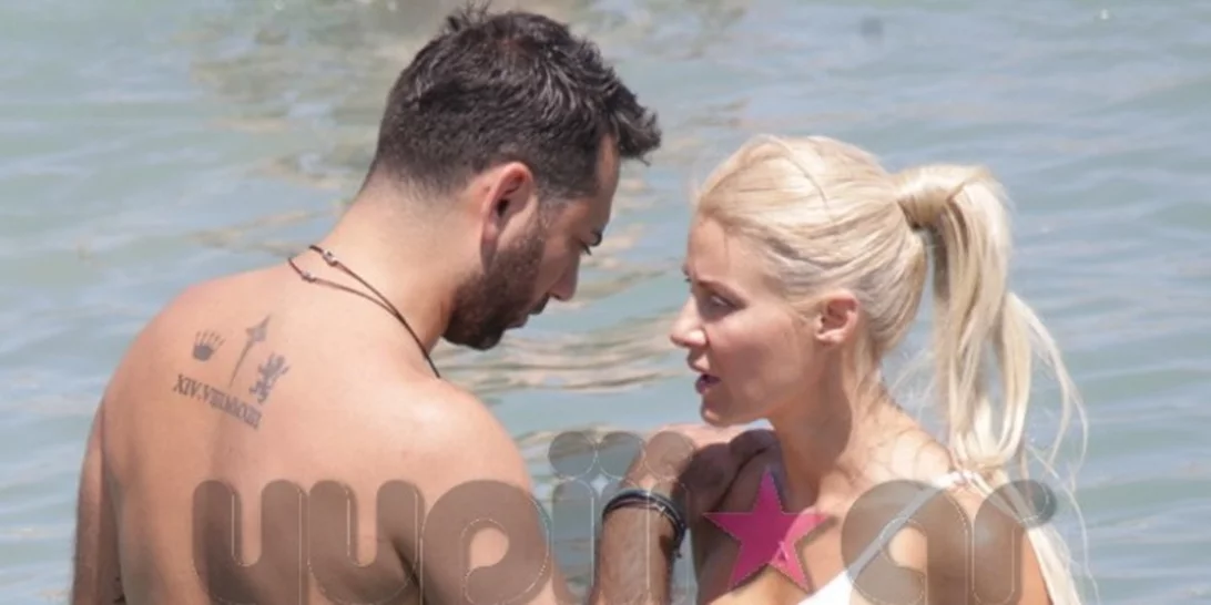 Εύη Φραγκάκη | Τρυφερά στιγμιότυπα στη θάλασσα με τον νέο της σύντροφο!