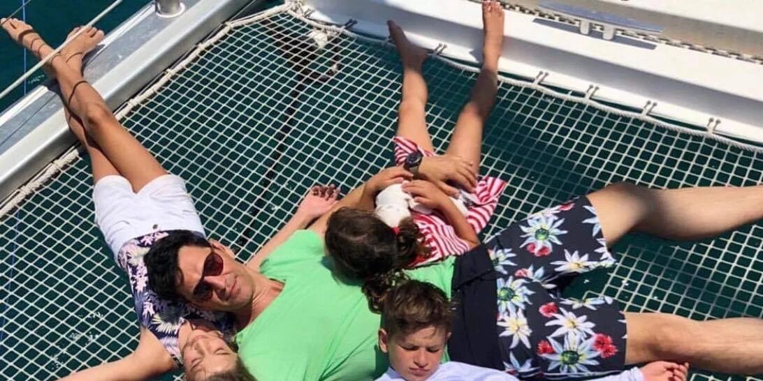 Σάκης Ρουβάς Ι Η νέα τέλεια φωτογραφία με τα παιδιά του