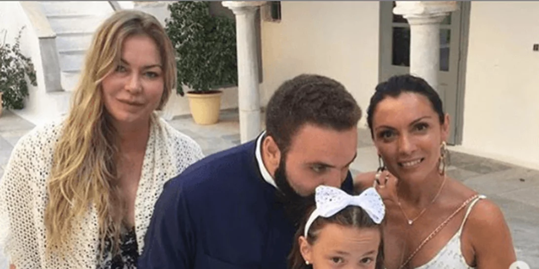 H Αλεξάνδρα Πασχαλίδου βάφτισε την 11χρονη κόρη της Μελίνα