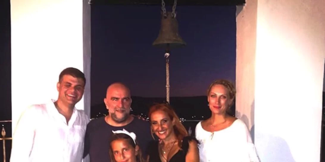 Φωτεινή Ψυχίδου - Μπάμπης Στόκας | Η βάφτιση της 9χρονης κόρη τους! (pics)