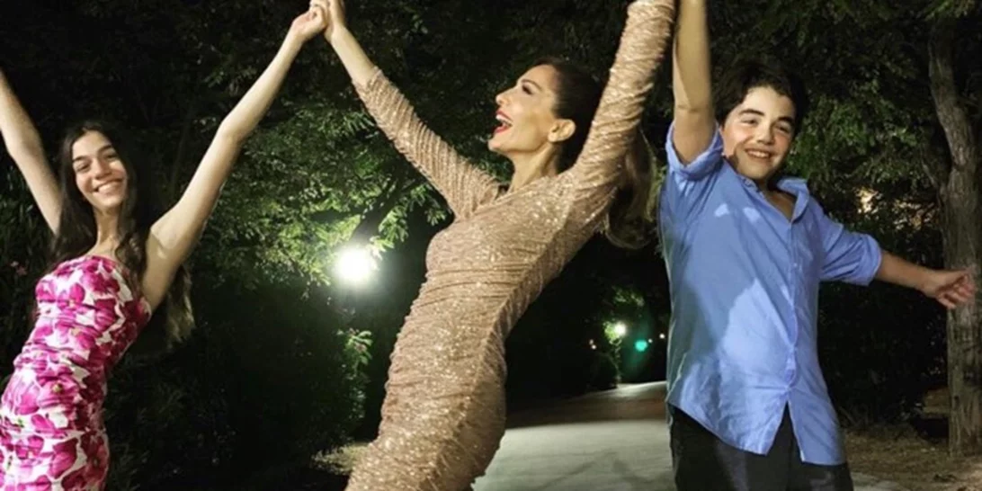 Δέσποινα Βανδή | Το video με τον γιο και την κόρη της!