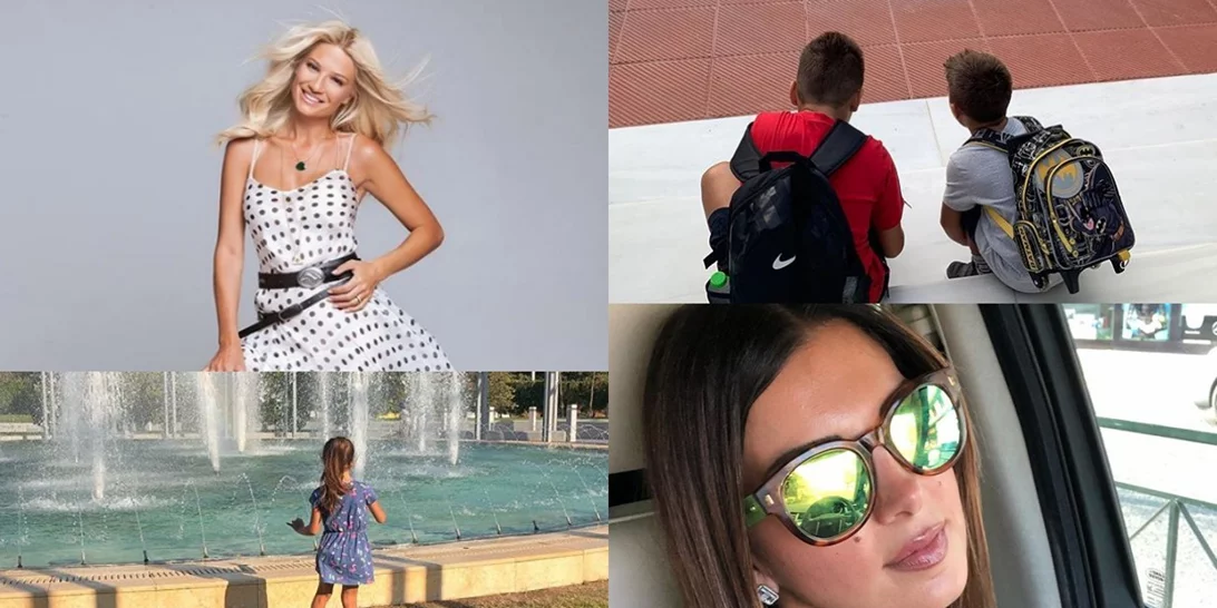 Πρώτη μέρα στο σχολείο | Οι διάσημες Ελληνίδες μαμάδες ανέβασαν κάποιες υπέροχες φωτογραφίες με τα παιδιά τους