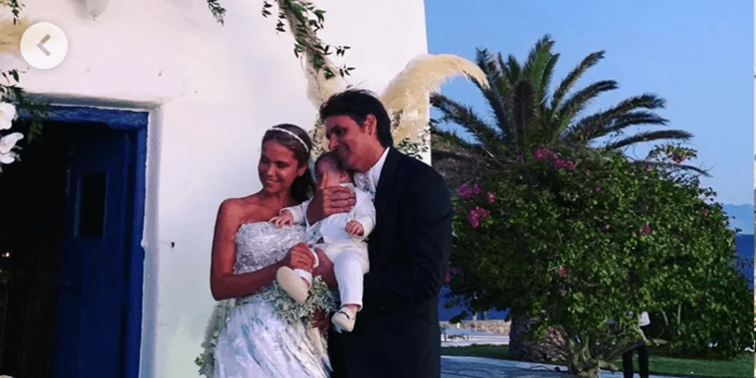 Νίκος Κριθαριώτης και Ναστάζια Δαρίβα παντρεύτηκαν! Δες το υπέροχο νυφικό της