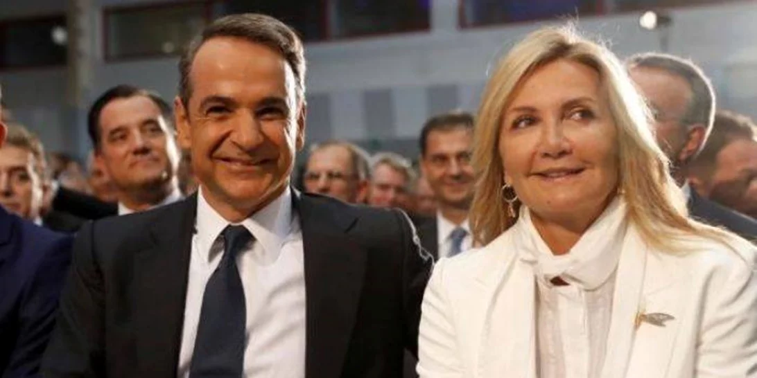 Mαρέβα Μητσοτάκη | Το chic σύνολο που φόρεσε στα εγκαίνια της ΔΕΘ