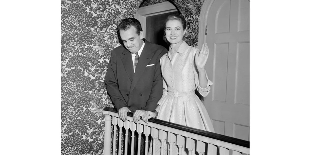 H Grace Kelly φόρεσε ένα δεύτερο, ροζ νυφικό την ημέρα του γάμου της