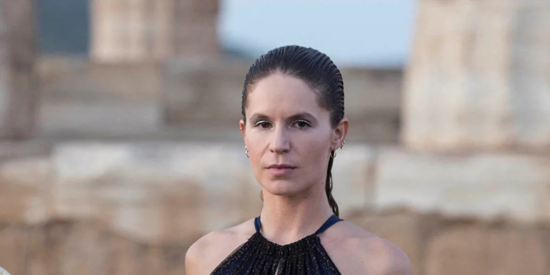 Ευγενία Νιάρχου | Περπάτησε στο catwalk της πασίγνωστης Ελληνίδας σχεδιάστριας Mary Katrantzou (pics)