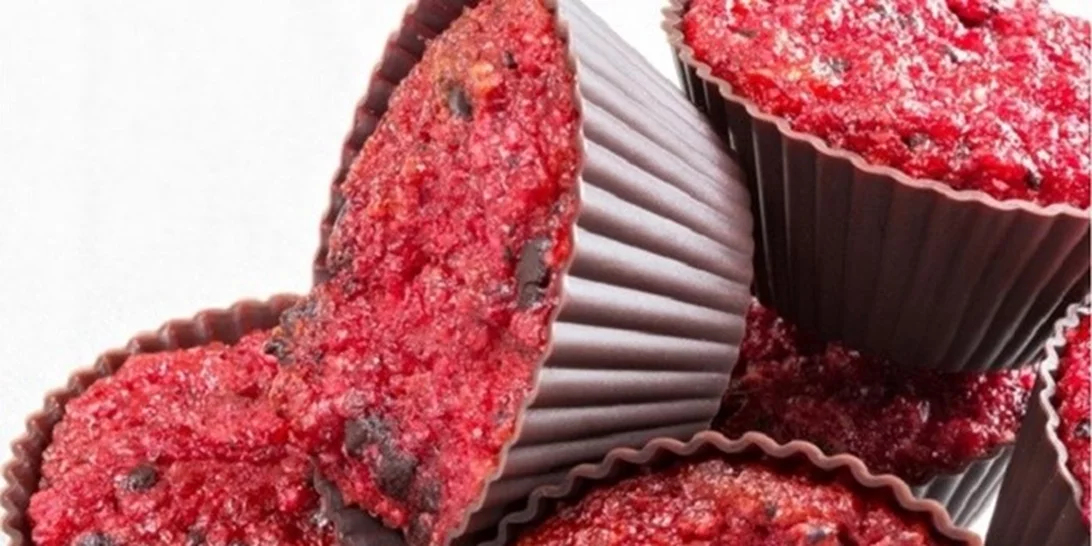 Σοκολατένια cupcakes με παντζάρι