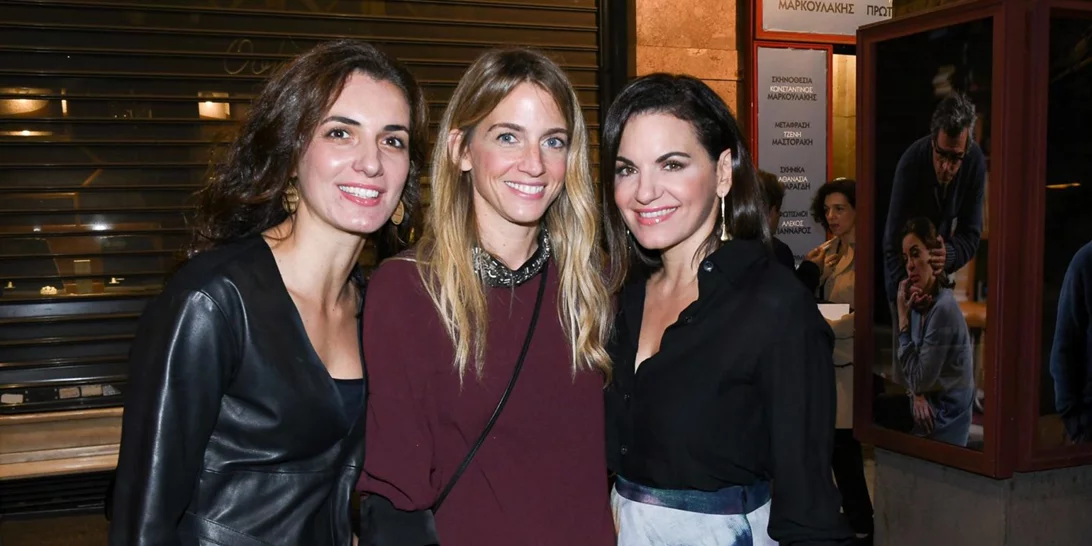 Χρυσή Βαρδινογιάννη | Στο πλευρό του Κωνσταντίνου Μαρκουλάκη στην πρεμιέρα του (pics)