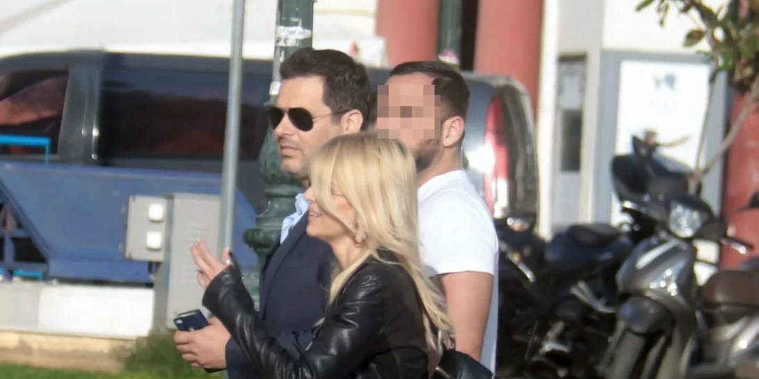 Έλενα Ράπτη | Δες τί φόρεσε για να βγει με τον σύζυγό της, Κίμωνα Μπάλλα