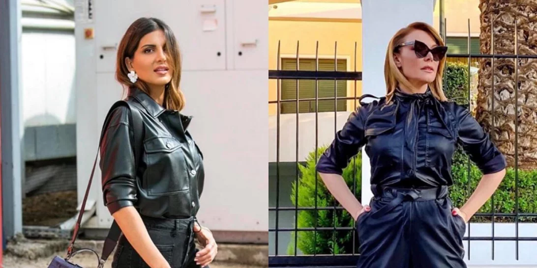 Τατιάνα Στεφανίδου - Σταματίνα Τσιμτσιλή | Ποια φόρεσε το leather καλύτερα;