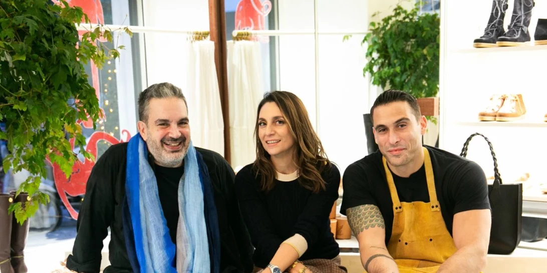 Ancient Greek Sandals Flagship Store | Το Monogramming Event στο κέντρο της Αθήνας