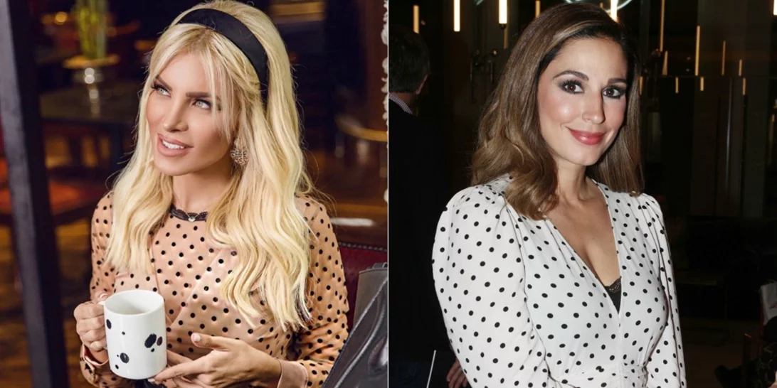 Καινούργιου - Παπουτσάκη | Ποια Κατερίνα φόρεσε καλύτερα το floral φόρεμα;