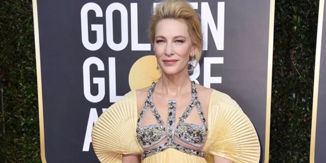 Cate Blanchett | Με δημιουργία Mary Katrantzou στις Χρυσές Σφαίρες 2020