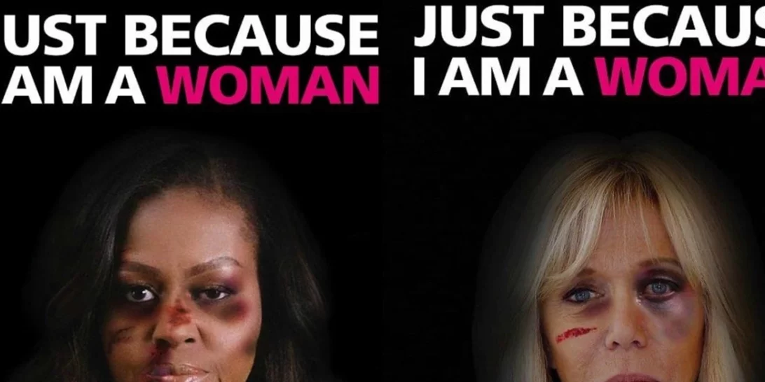 Michelle Obama-Brigitte Macron | Φωτογραφίζονται για καμπάνια κατά της βίας εναντίον των γυναικών