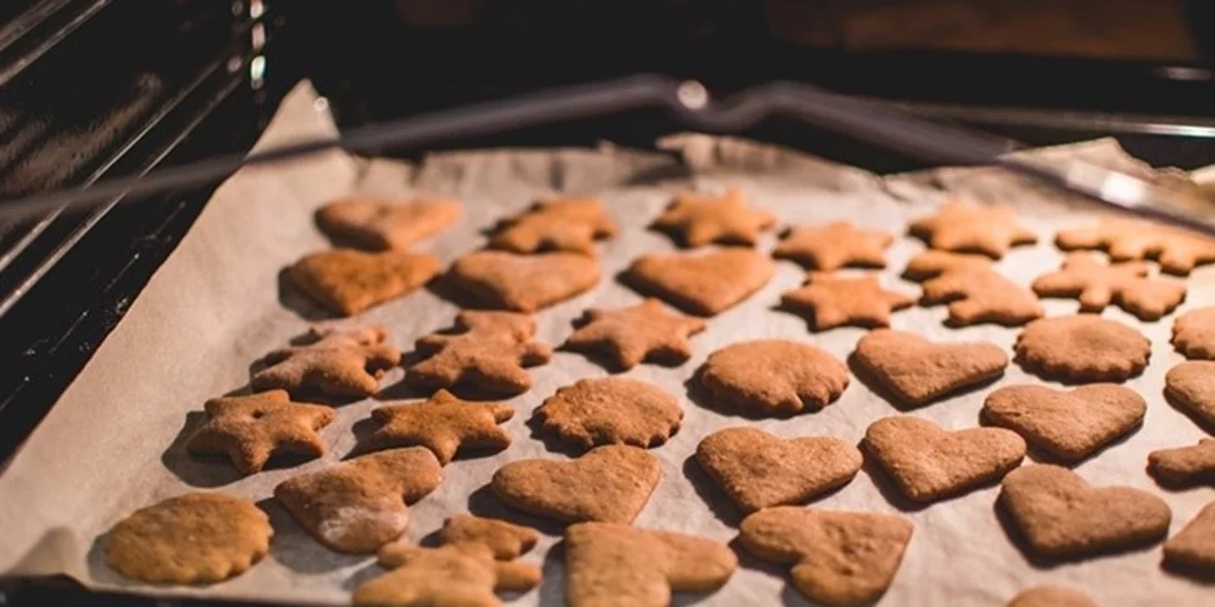 Μαλακά μπισκότα με τζίντζερ χωρίς ζάχαρη