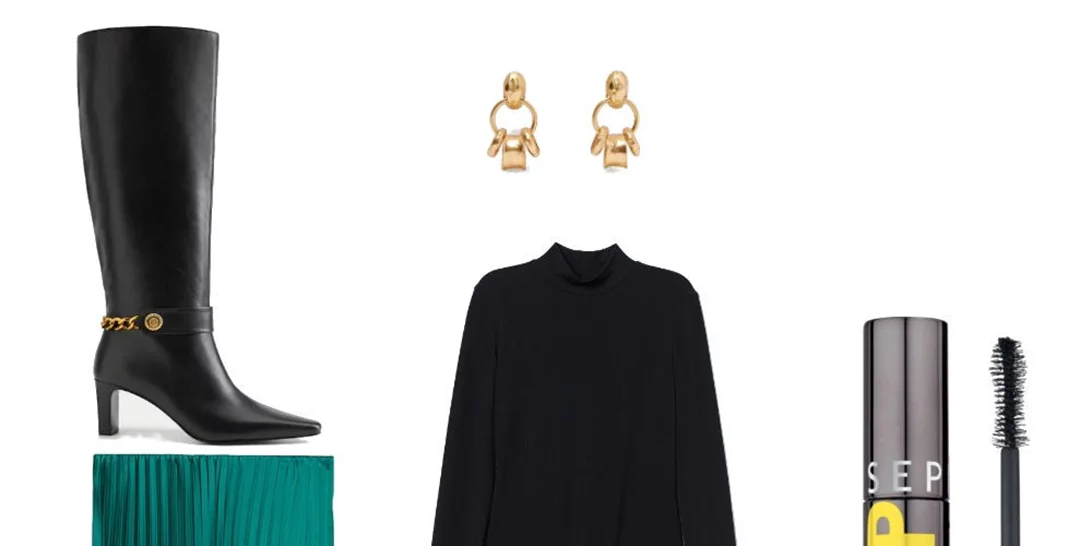 Πώς να φορέσω την πλισέ φούστα το χειμώνα;