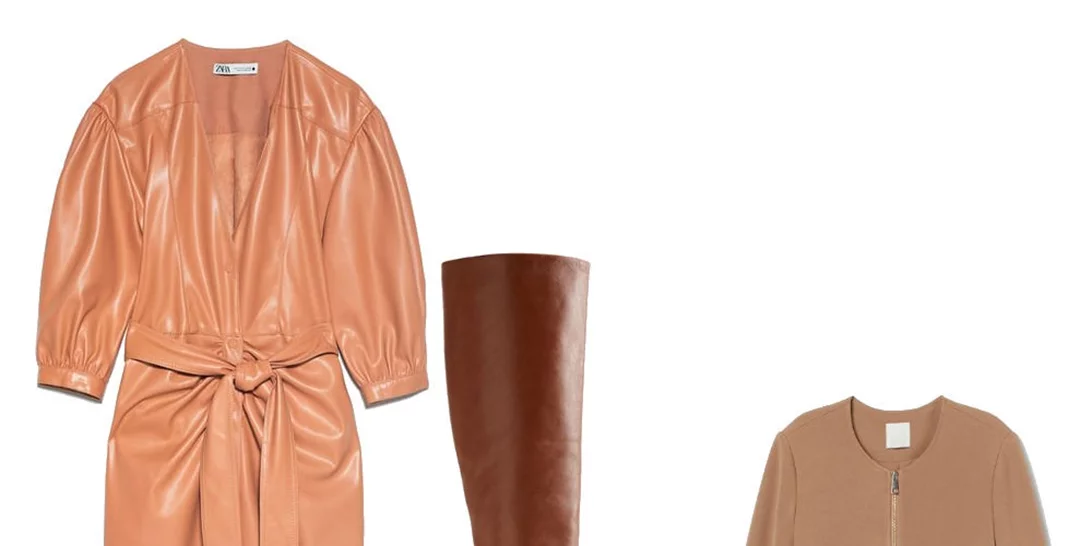 Πώς να φορέσω το χρωματιστό δερμάτινο φόρεμα;