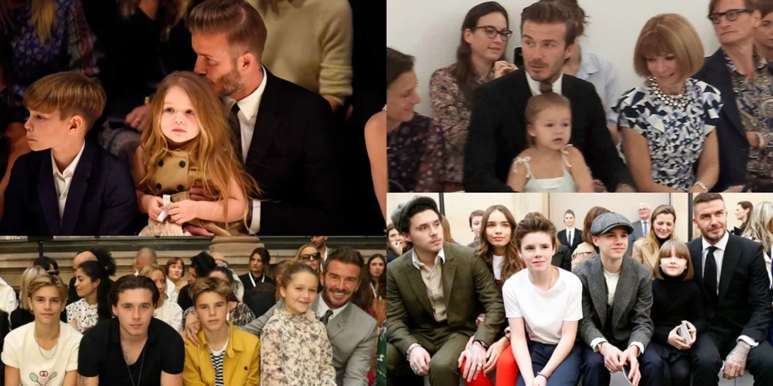 Οι Beckham’s στηρίζουν τη Victoria | Όλες οι φορές που η οικογένεια βρέθηκε στο front row της σχεδιάστριας