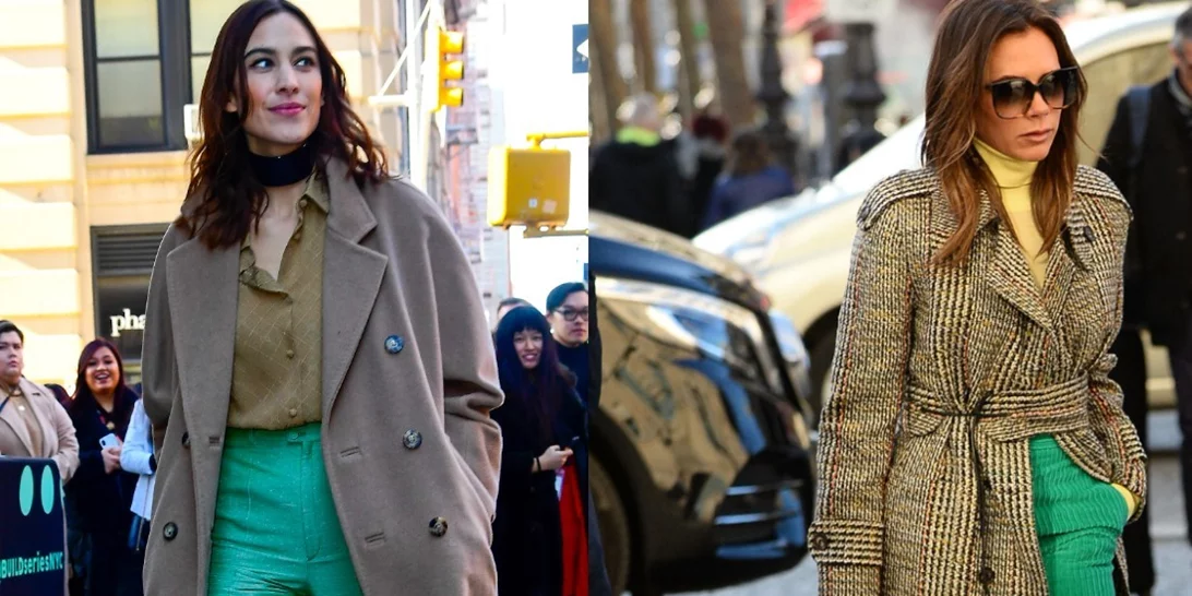Victoria Beckham - Alexa Chung | Φόρεσαν το χρώμα που θα δεις παντού το 2020