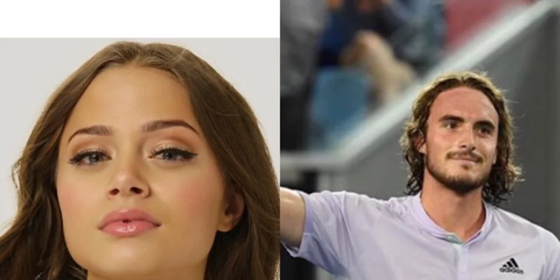 Στεφανία Λυμπερακάκη - Στέφανος Τσιτσιπάς | Η κοινή φωτογραφία στο Instagram