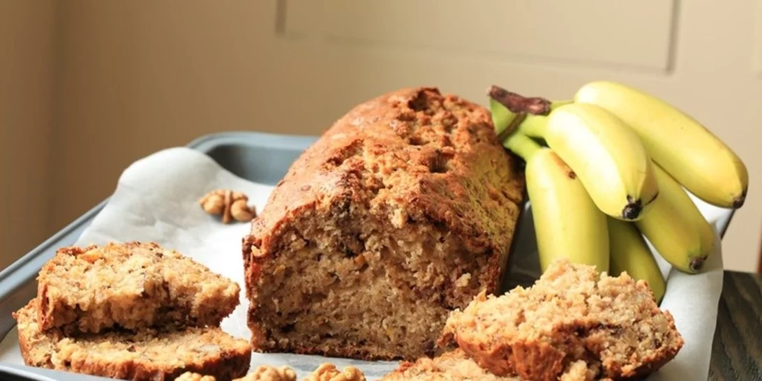 Κέικ με γιαούρτι και μπανάνα