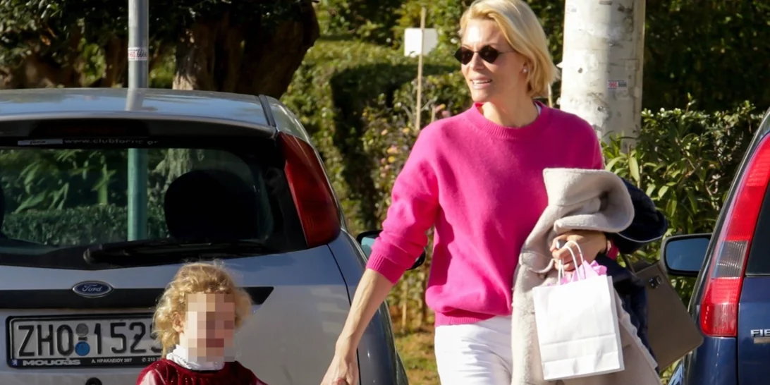 Βίκυ Καγιά | Πηγαίνει στο μπαλέτο την κόρη της Μπιάνκα (pic)