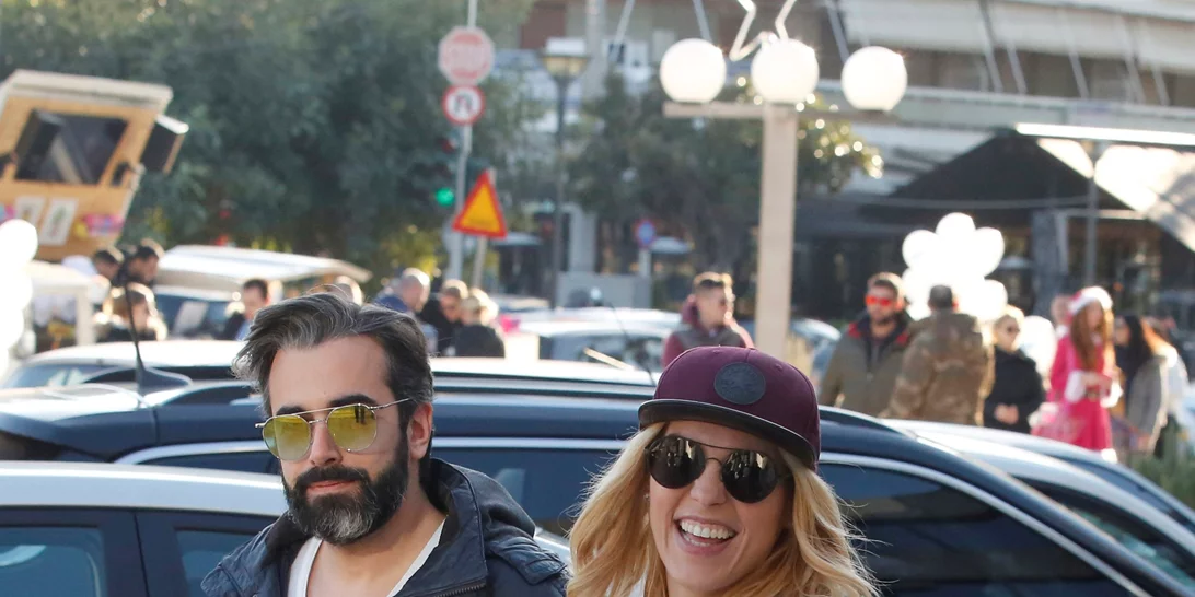 Μαντώ Γαστεράτου | Για βόλτα στην Πάρνηθα λίγο καιρό μετά τη γέννα της (pic)