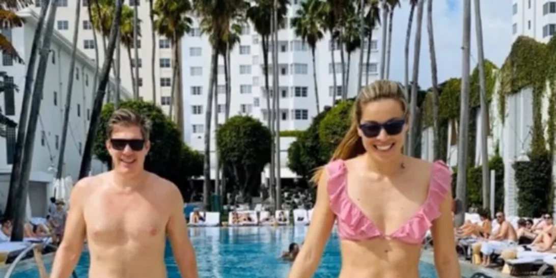 Μαριέττα Χρουσαλά-Λέων Πατίτσας | Το album των πολυτελών διακοπών τους στις ΗΠΑ και το δείπνο στην έπαυλη του Versace