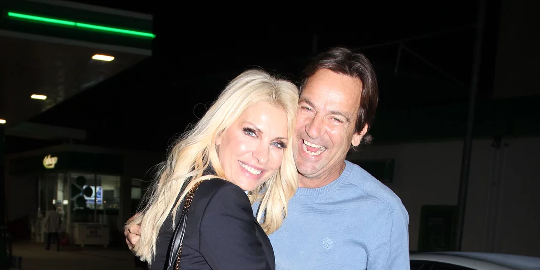 Η Ελένη Μενεγάκη στην τοποθεσία Χαλάνδρι | Το casual look και τα πειράγματα με τον Ματέο Παντζόπουλο